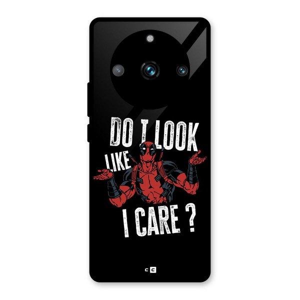 Do I Care Glass Back Case for Realme 11 Pro