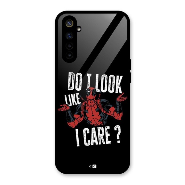 Do I Care Glass Back Case for Realme 6i