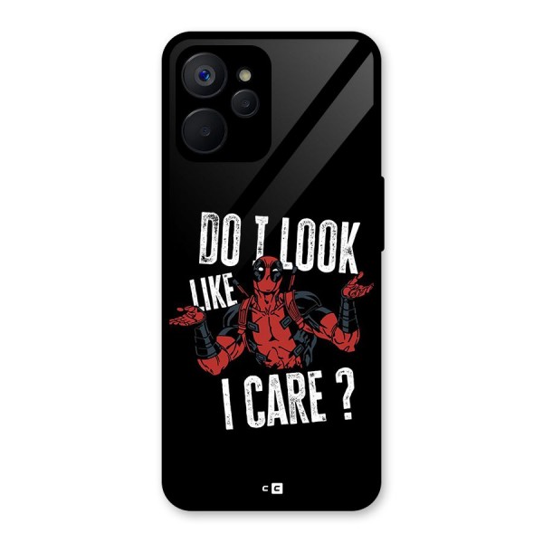 Do I Care Glass Back Case for Realme 9i 5G