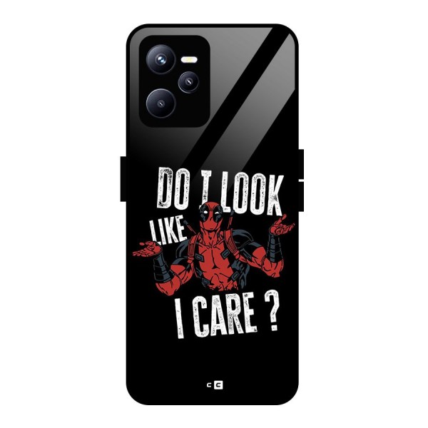 Do I Care Glass Back Case for Realme C35