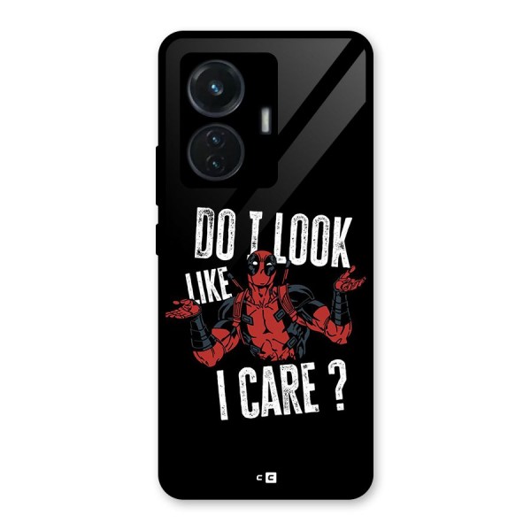 Do I Care Glass Back Case for Vivo T1 44W