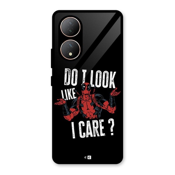 Do I Care Glass Back Case for Vivo T2