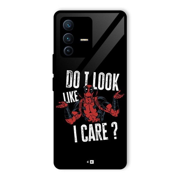 Do I Care Glass Back Case for Vivo V23 Pro