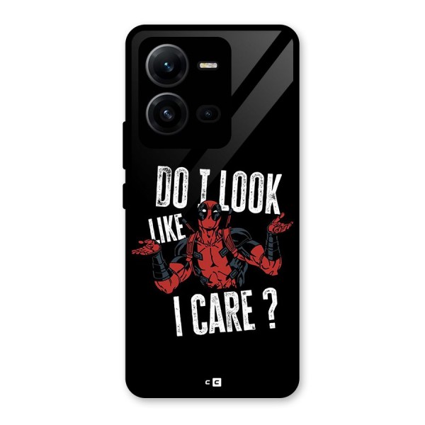 Do I Care Glass Back Case for Vivo V25