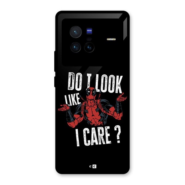 Do I Care Glass Back Case for Vivo X80