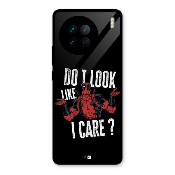 Do I Care Glass Back Case for Vivo X90