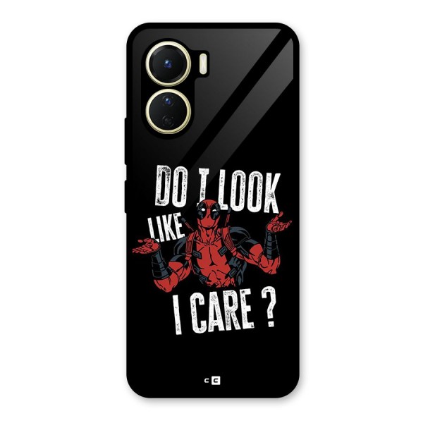 Do I Care Glass Back Case for Vivo Y56