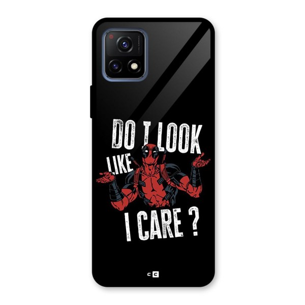 Do I Care Glass Back Case for Vivo Y72 5G