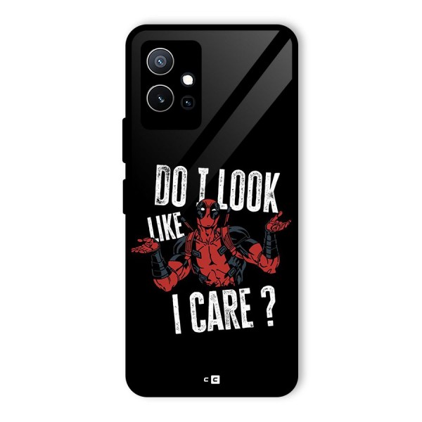 Do I Care Glass Back Case for Vivo iQOO Z6