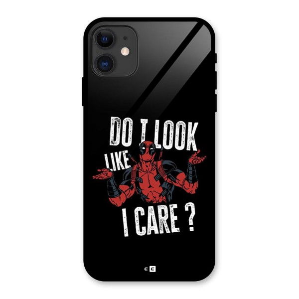 Do I Care Glass Back Case for iPhone 11