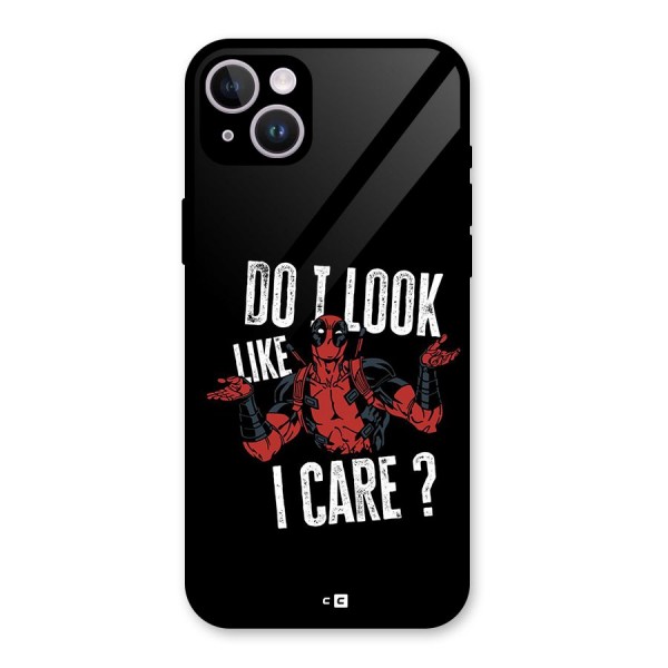 Do I Care Glass Back Case for iPhone 14 Plus