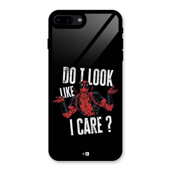 Do I Care Glass Back Case for iPhone 7 Plus