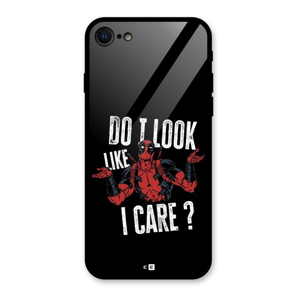 Do I Care Glass Back Case for iPhone 8