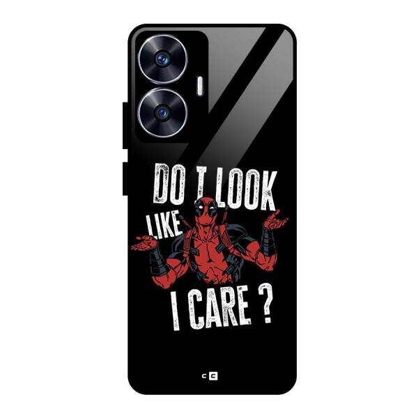 Do I Care Glass Back Case for realme C55