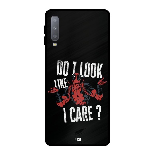 Do I Care Metal Back Case for Galaxy A7 (2018)