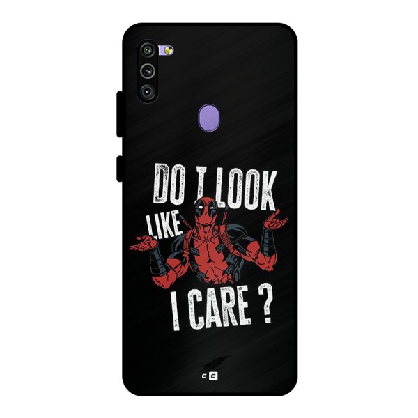 Do I Care Metal Back Case for Galaxy M11