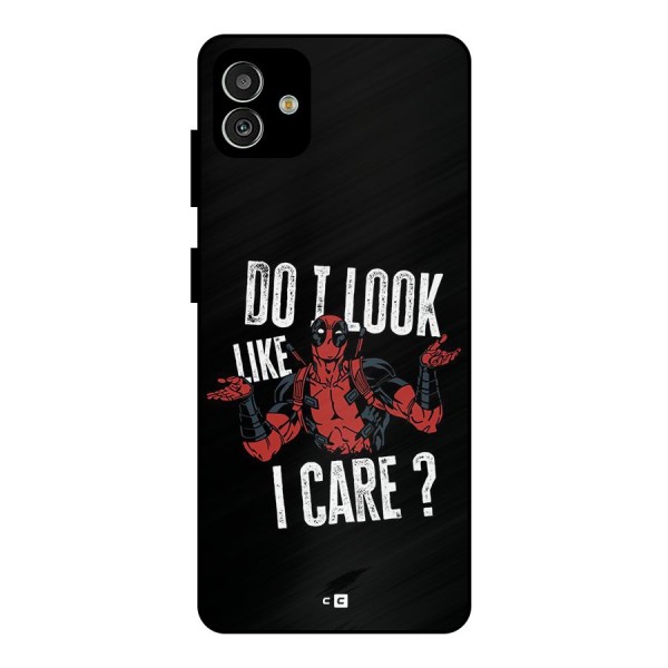 Do I Care Metal Back Case for Galaxy M13 5G