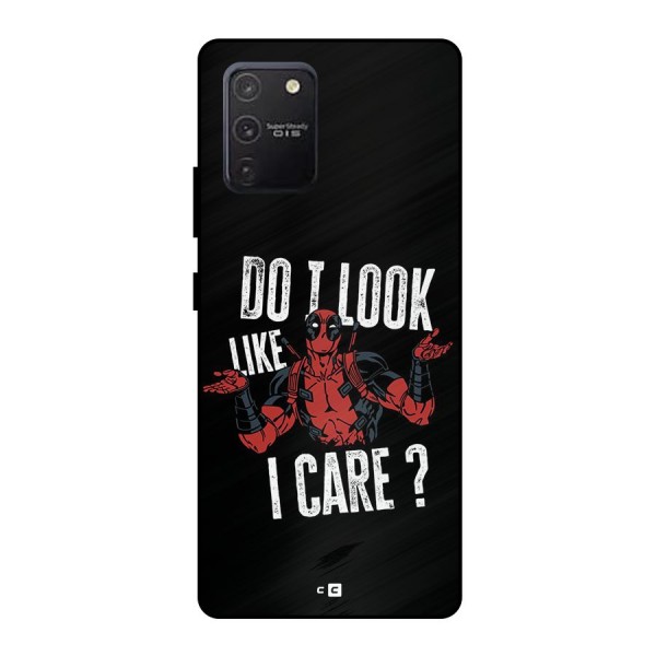 Do I Care Metal Back Case for Galaxy S10 Lite