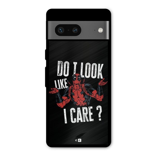 Do I Care Metal Back Case for Google Pixel 7