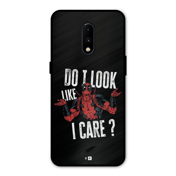 Do I Care Metal Back Case for OnePlus 7