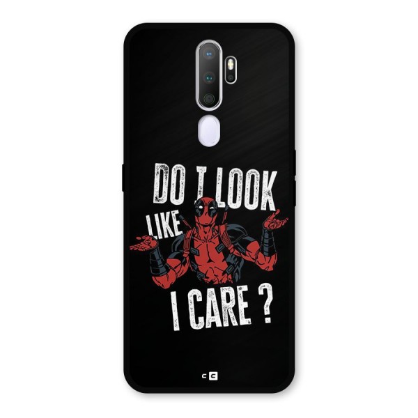 Do I Care Metal Back Case for Oppo A5 (2020)