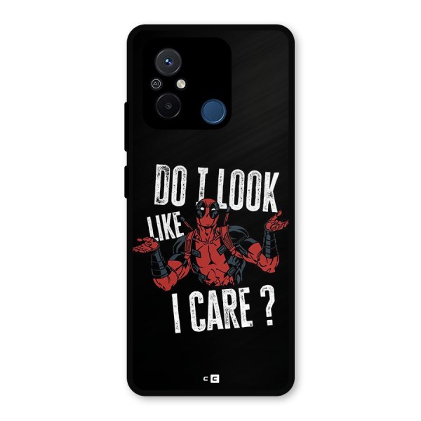 Do I Care Metal Back Case for Poco C55