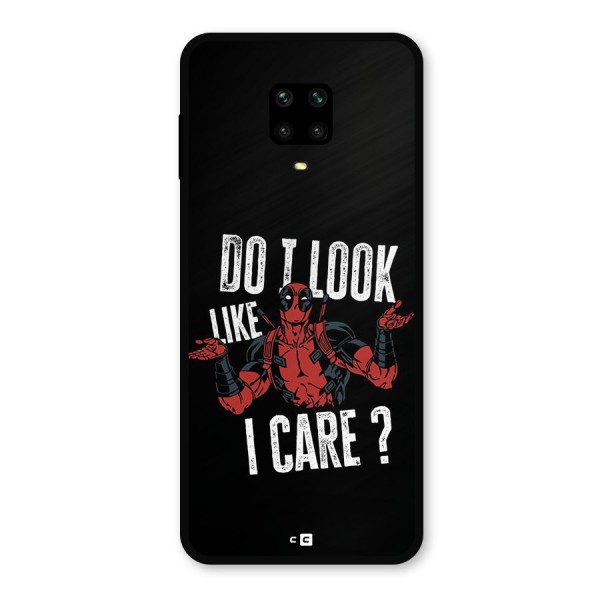 Do I Care Metal Back Case for Poco M2