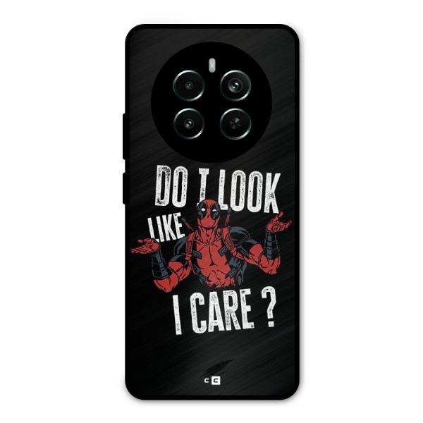 Do I Care Metal Back Case for Realme 12 Plus