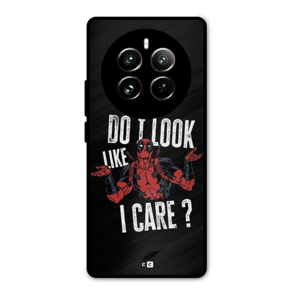 Do I Care Metal Back Case for Realme 12 Pro