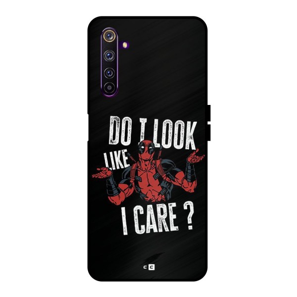 Do I Care Metal Back Case for Realme 6 Pro