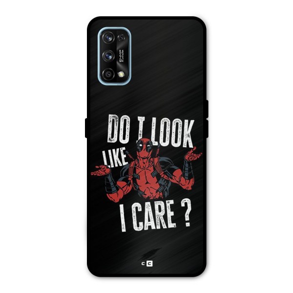 Do I Care Metal Back Case for Realme 7 Pro