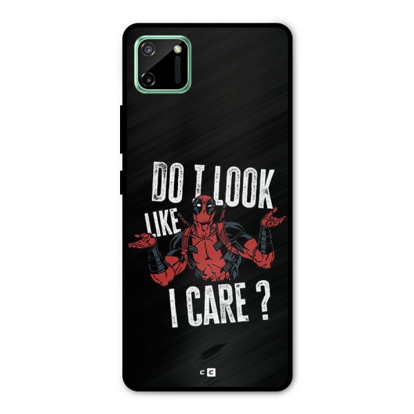 Do I Care Metal Back Case for Realme C11