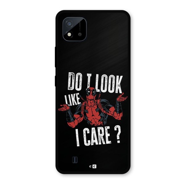 Do I Care Metal Back Case for Realme C11 2021