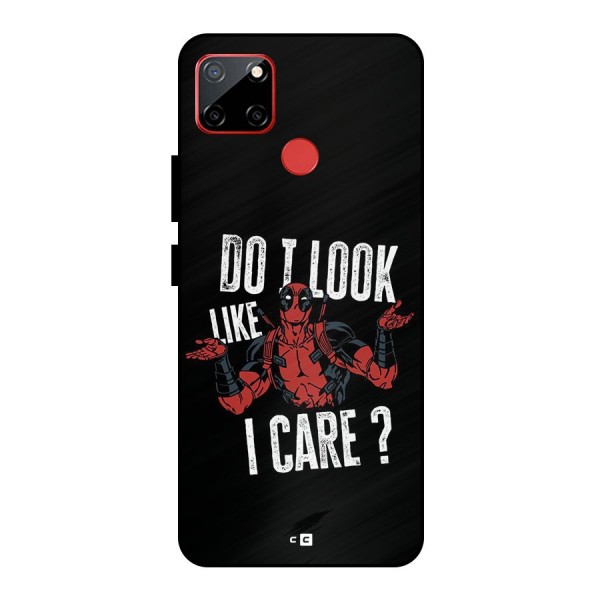 Do I Care Metal Back Case for Realme C12