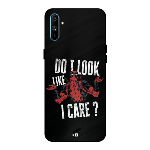 Do I Care Metal Back Case for Realme C3