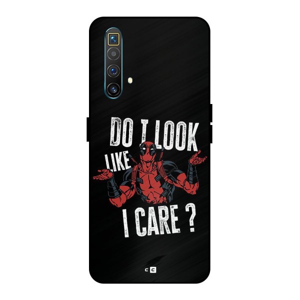 Do I Care Metal Back Case for Realme X3 SuperZoom