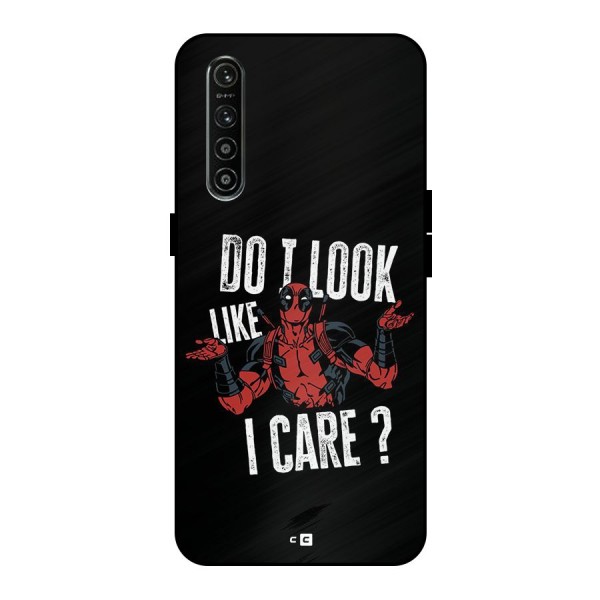 Do I Care Metal Back Case for Realme XT