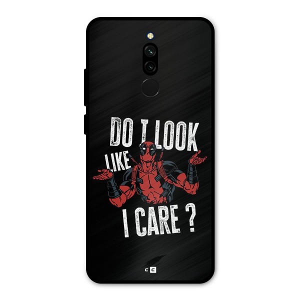 Do I Care Metal Back Case for Redmi 8