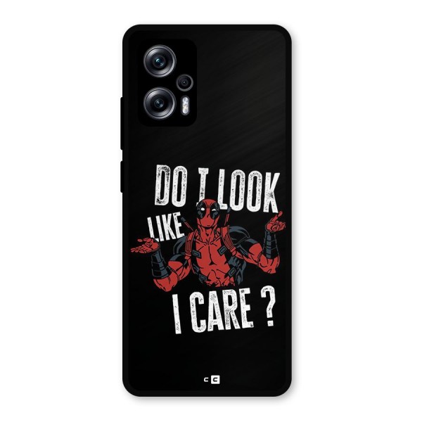 Do I Care Metal Back Case for Redmi K50i