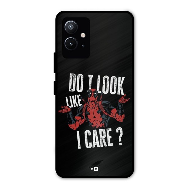 Do I Care Metal Back Case for Vivo T1 5G