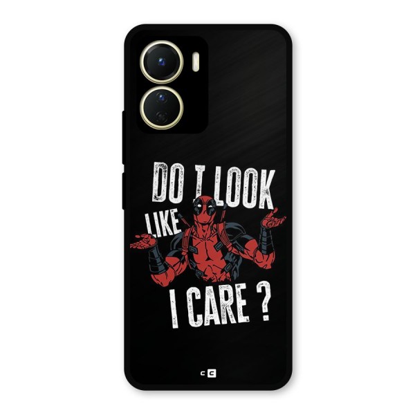 Do I Care Metal Back Case for Vivo T2x