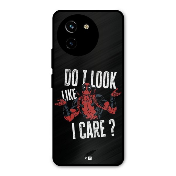 Do I Care Metal Back Case for Vivo T3x