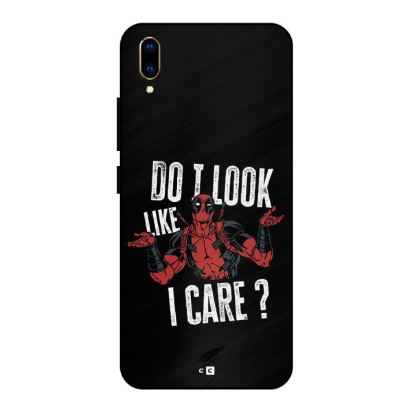 Do I Care Metal Back Case for Vivo V11 Pro