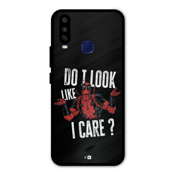 Do I Care Metal Back Case for Vivo V17