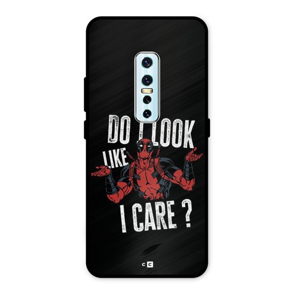 Do I Care Metal Back Case for Vivo V17 Pro