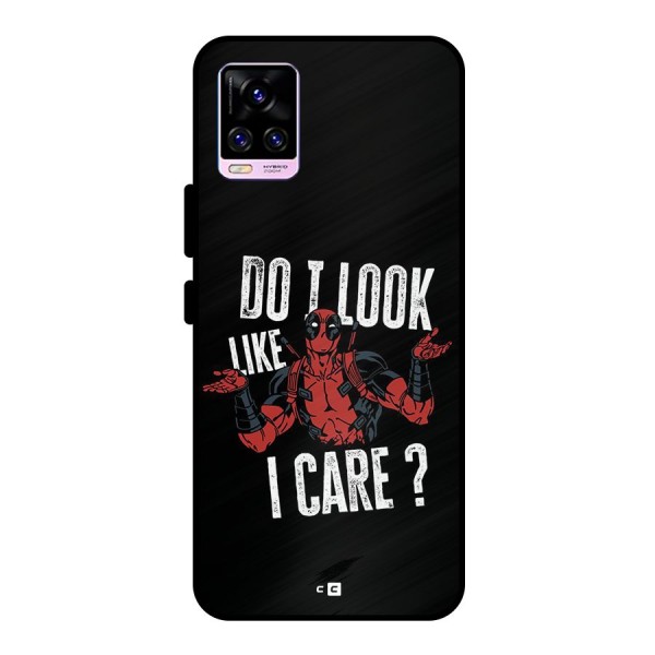 Do I Care Metal Back Case for Vivo V20 Pro