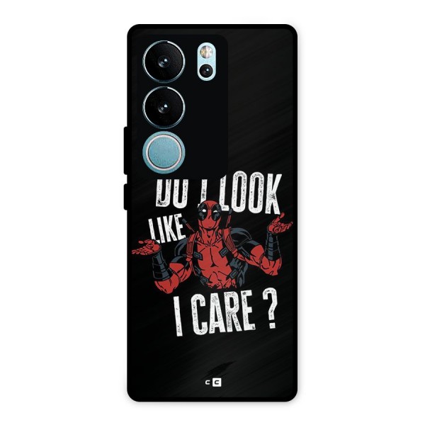 Do I Care Metal Back Case for Vivo V29 Pro