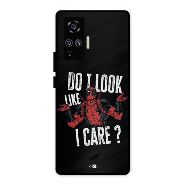 Do I Care Metal Back Case for Vivo X50 Pro