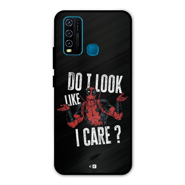 Do I Care Metal Back Case for Vivo Y30