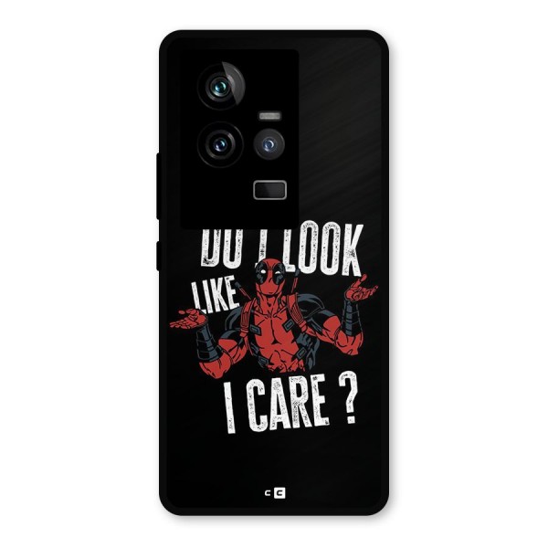 Do I Care Metal Back Case for iQOO 11 5G